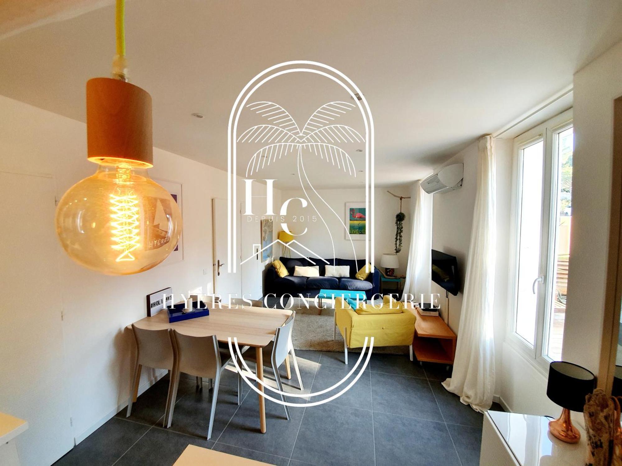 Petit Moulin-T3 Giens-Clim-Parking Apartment Hyeres Exterior photo