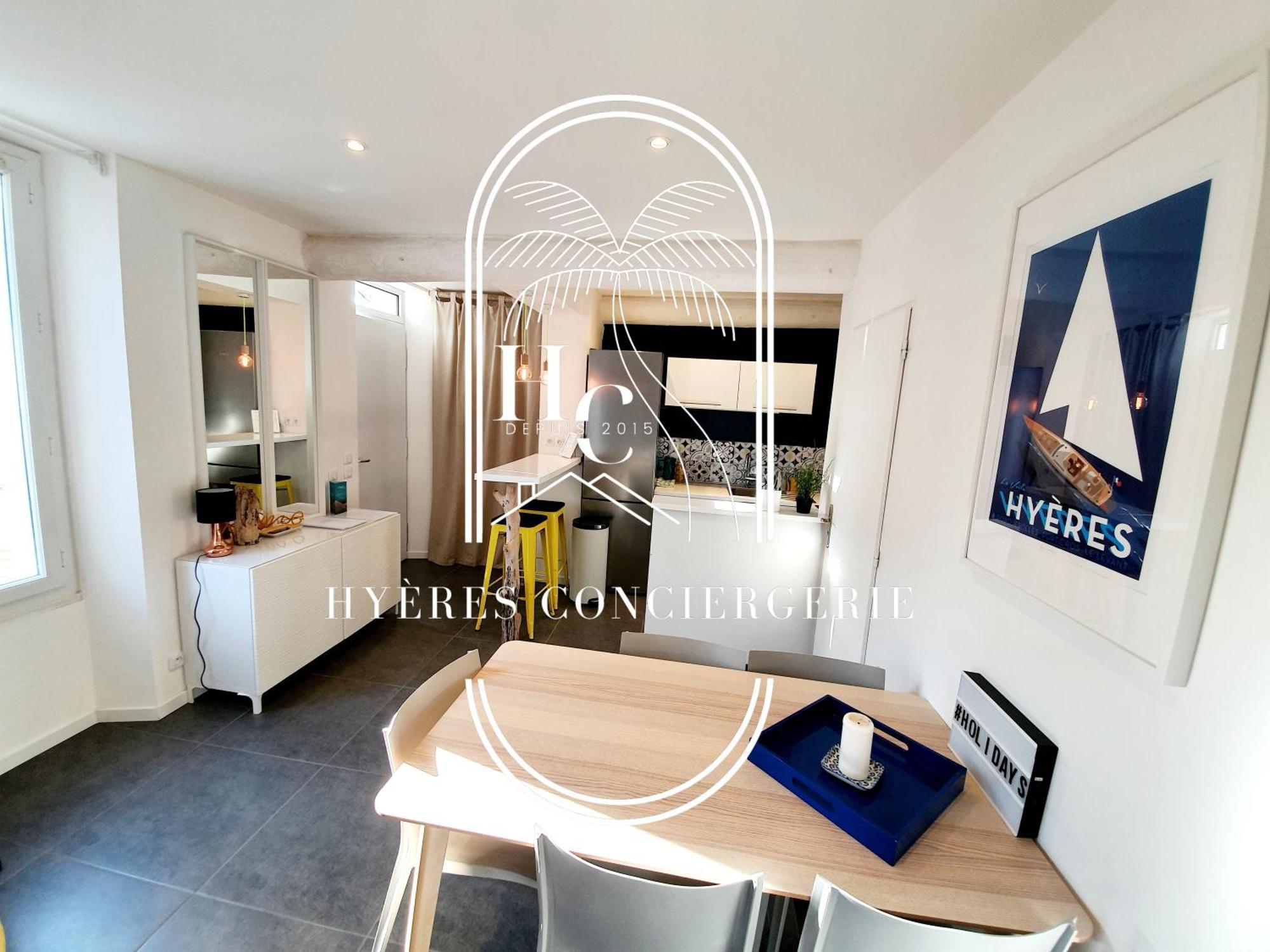 Petit Moulin-T3 Giens-Clim-Parking Apartment Hyeres Exterior photo