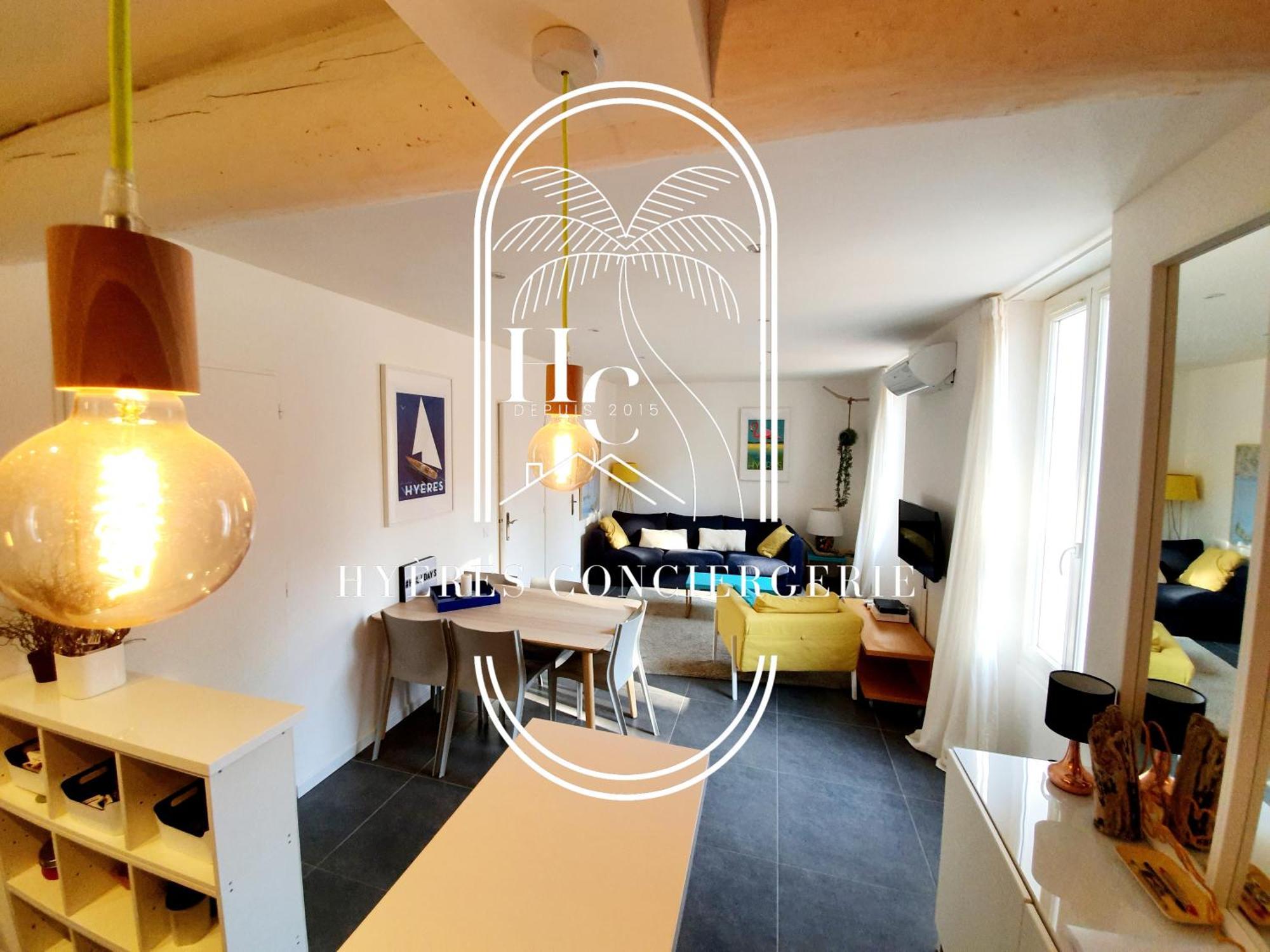 Petit Moulin-T3 Giens-Clim-Parking Apartment Hyeres Exterior photo